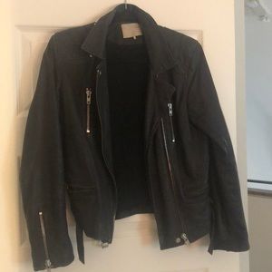 Authentic IRO Distressed Leather Jacket